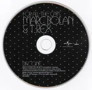 Marc Bolan & T.Rex - For All The Cats: The Best Of (2015)