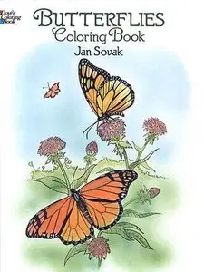Butterflies Coloring Book (Dover Pictorial Archives)