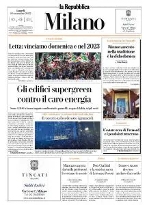 la Repubblica Milano - 19 Settembre 2022