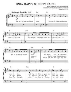 Only happy when it rains - Garbage