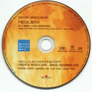 W.A. Mozart - Requiem in D minor K.626 (Nikolaus Harnoncourt) [2004] (Redbook Layer Hybrid SACD rip)
