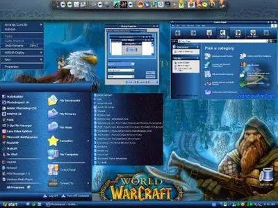 world of warcraft xp theme