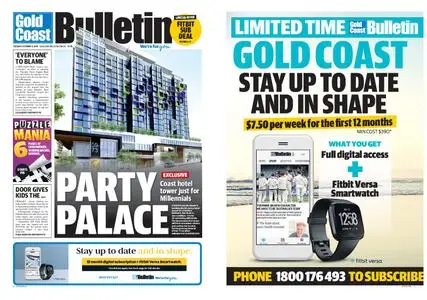 The Gold Coast Bulletin – October 09, 2018