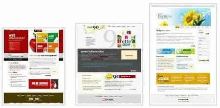 Web 2.0 templates