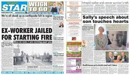 Shropshire Star Shrewsbury Edition – February 19, 2018