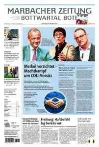 Marbacher Zeitung - 30. Oktober 2018