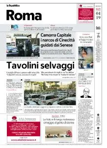 la Repubblica Roma - 3 Aprile 2019