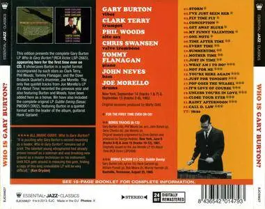 Gary Burton - Who Is Gary Burton? (1962) {RCA Victor--Essential Jazz Classics EJC55627 rel 2013} (bonus tracks)