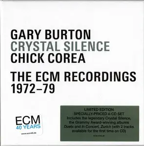 Gary Burton & Chick Corea - Crystal Silence, The ECM Recordings 1972-79 (2009) {4CD Box Set, ECM 2036~39}