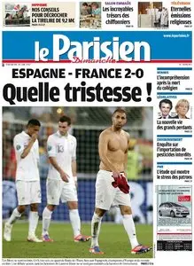 Le Parisien du Dimanche 24 Juin 2012