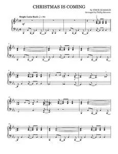 Christmas Is Coming - Vince Guaraldi (Piano Solo)