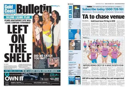 The Gold Coast Bulletin – September 17, 2018