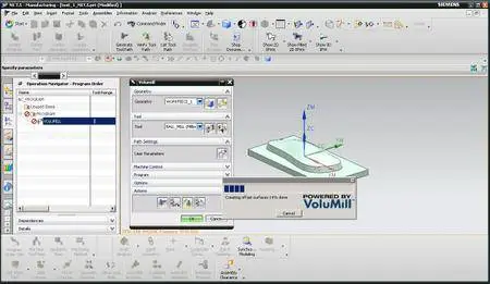 Celeritive Technologies VoluMill 7.2 (NX CAM)