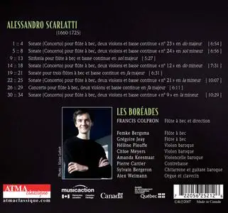 Les Boréades de Montréal - Alessandro Scarlatti: Recorder Concertos (2007)