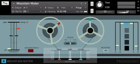 Tronsonic Microtape 4 Mountain Water KONTAKT