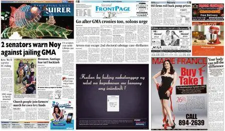 Philippine Daily Inquirer – November 28, 2011