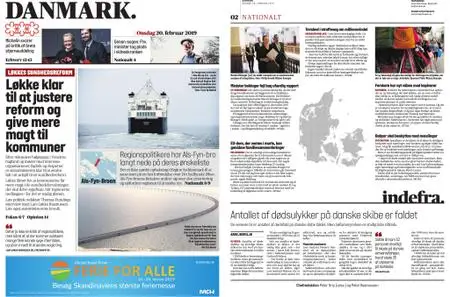 Danmark – 20. februar 2019