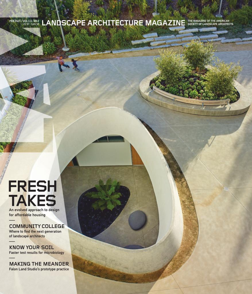 Landscape Architecture Magazine USA - February 2021
