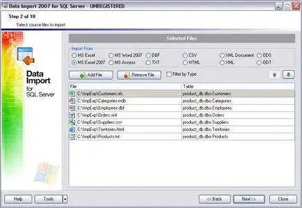 EMS Data Import 2007 for SQL Server v3.1.0.2