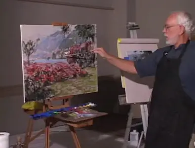 Leonard Wren - Painting A Lanscape From An On The Spot Study [repost]