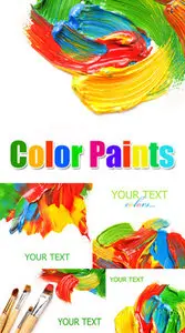 Stock Photo - Color Paints 