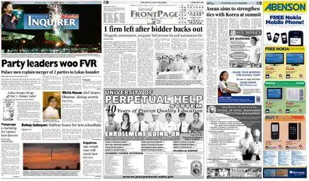 Philippine Daily Inquirer – May 31, 2009