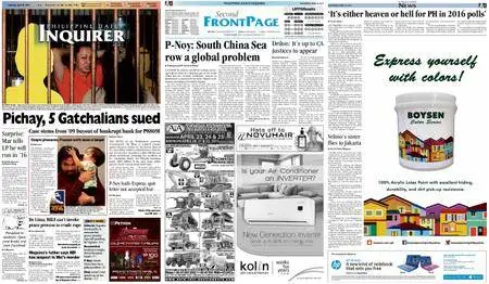 Philippine Daily Inquirer – April 18, 2015