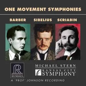 Kansas City Symphony & Michael Stern - Barber, Sibelius & Scriabin: One Movement Symphonies (2021)