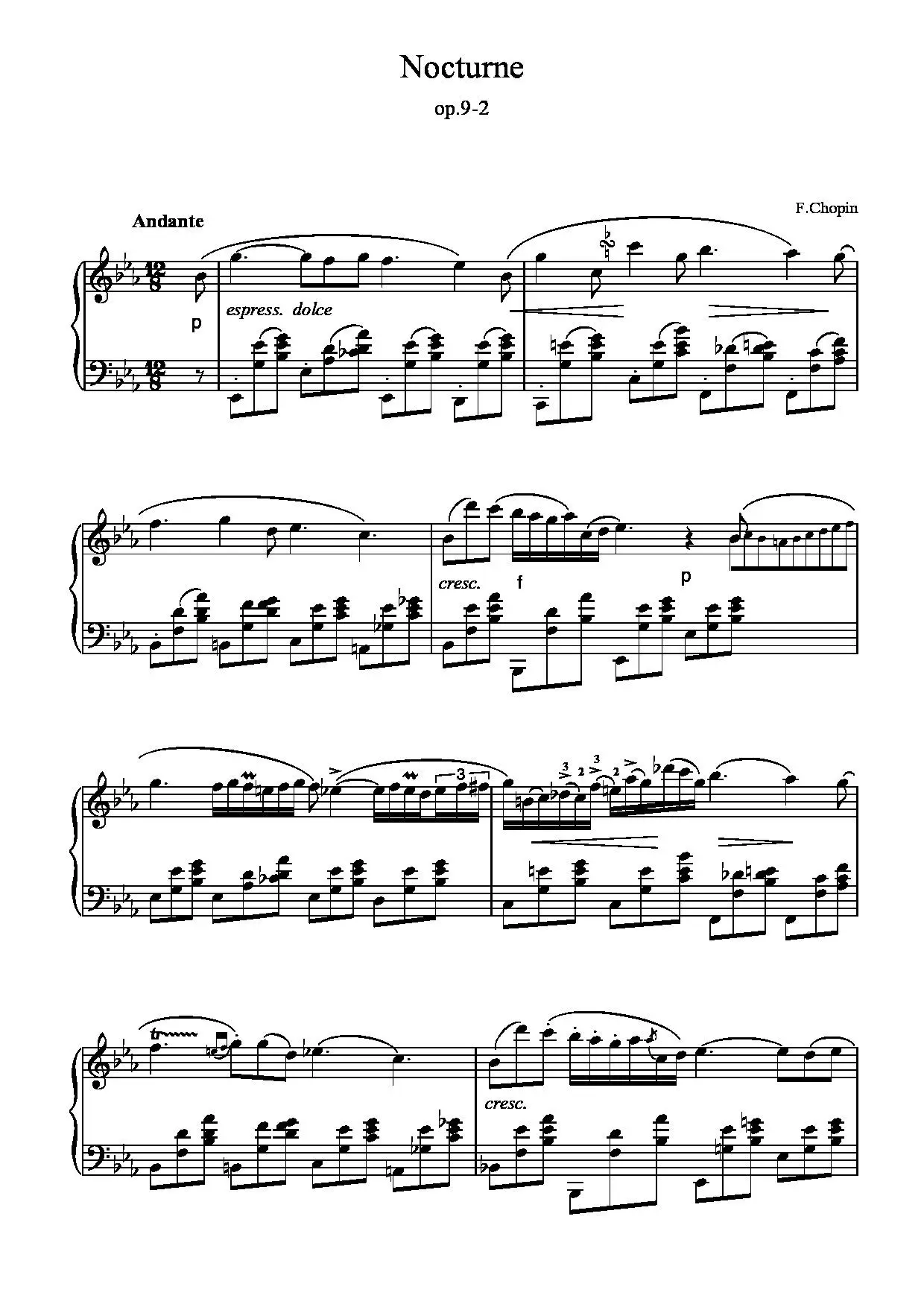 Nocturne in e flat major op. Nocturne op. 9-2 Шопен Ноты для фортепиано. Шопен Ноктюрн ми мажор. Ноктюрн op 9 Ноты. Шопен Ноктюрн Ре бемоль мажор Ноты.