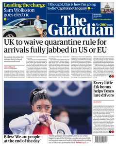 The Guardian – 28 July 2021