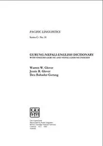 Gurung-Nepali-English dictionary, with English-Gurung and Nepali-Gurung indexes