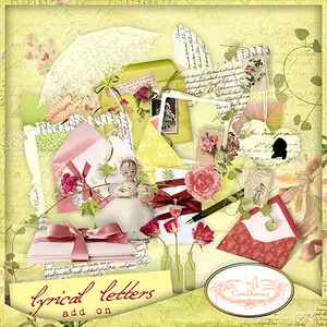 Vintage Scrap Kit: Lyrical Letters