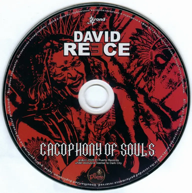 David reece. David Reece - 2020 - Cacophony of Souls. David Reece 1989. David Reece Blacklist Utopia 2021.