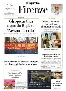 la Repubblica Firenze - 2 Settembre 2021