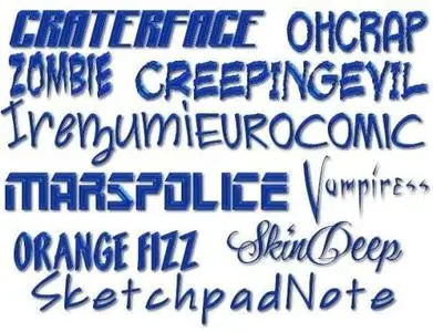 Blambot Comic Fonts