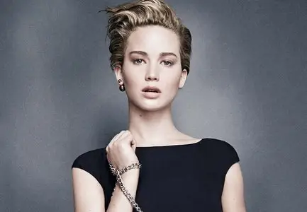 Jennifer Lawrence by Patrick Demarchelier for Miss Dior Spring/Summer 2014