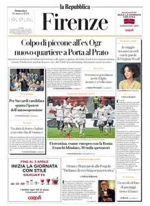 la Repubblica Firenze - 10 Marzo 2024