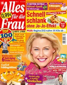 Alles für die Frau – 27. Januar 2017