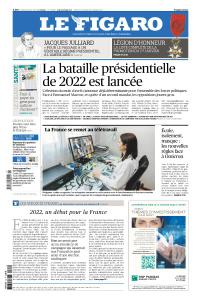 Le Figaro - 3 Janvier 2022
