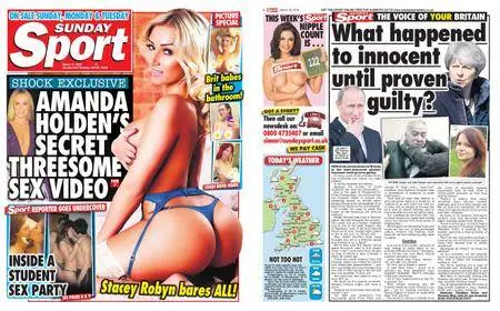 The Sunday Sport – March 18, 2018