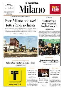 la Repubblica Milano - 26 Marzo 2022