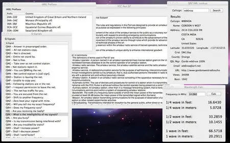 HamLog v3.51 Mac OS X