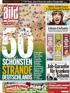 Bild am Sonntag, 03. August 2014