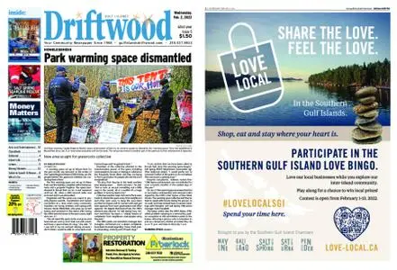 Gulf Islands Driftwood – February 02, 2022