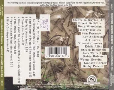 The New York Composers Orchestra - First Program In Standard Time (1992)