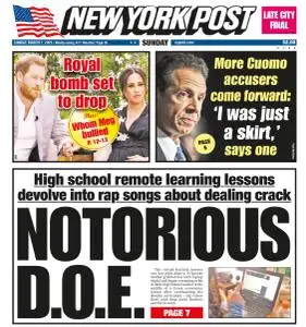 New York Post - March 7, 2021