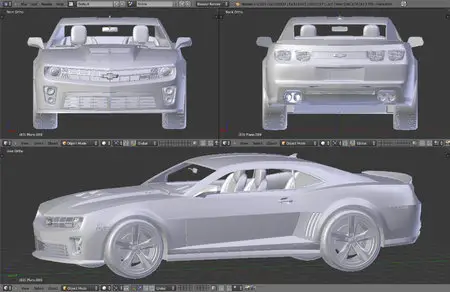 Car Modeling and Texturing