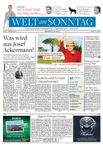 Die Welt am Sonntag 10 Juli 2011