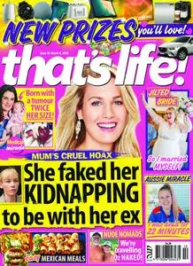 that's life! – March 09, 2023