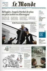 Le Monde et 2 Suppléments du Mercredi 7 Octobre 2015